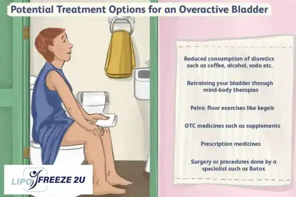 image of woman on toilet because of an overactive bladder Edgware